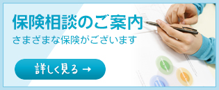 保険相談のご案内　さまざまな保険がございます